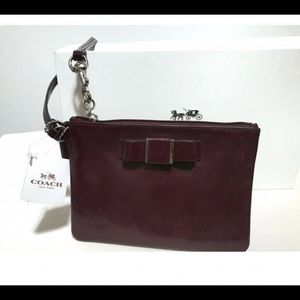 NWOT COACH Sherry Darcy Wristlet